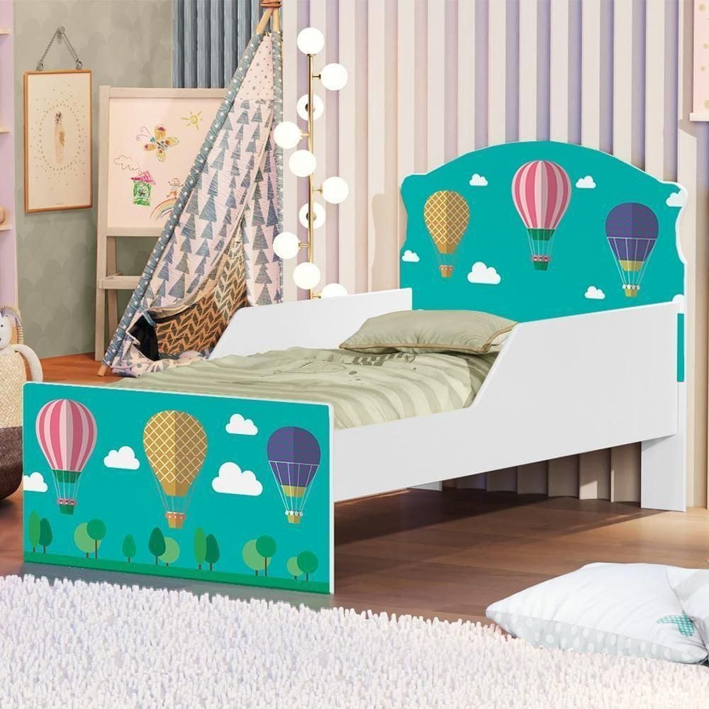 Cama Infantil Balão No Céu