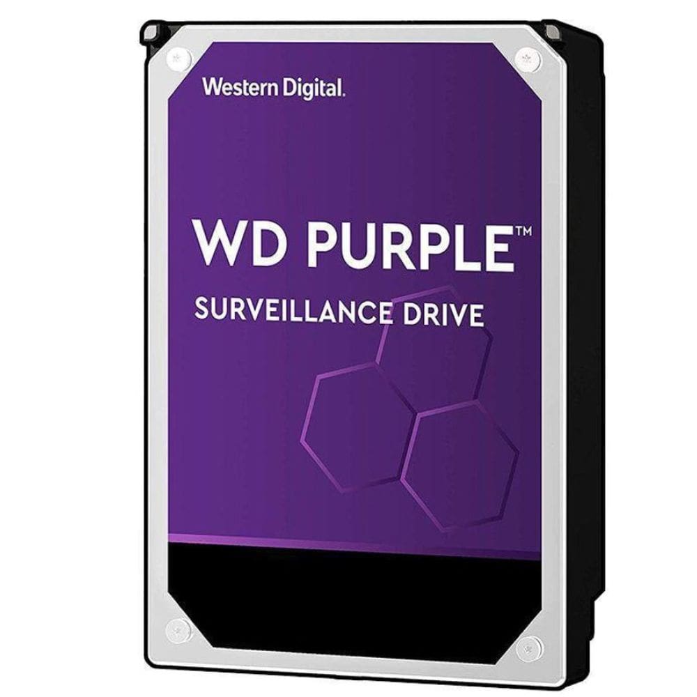 HD WD SATA 3,5` Purple Surveillance 4TB IntelliPower 64MB Cache SATA 6.0Gb/s WD40PURZ Hd para seguranca / Vigilancia / Dvr