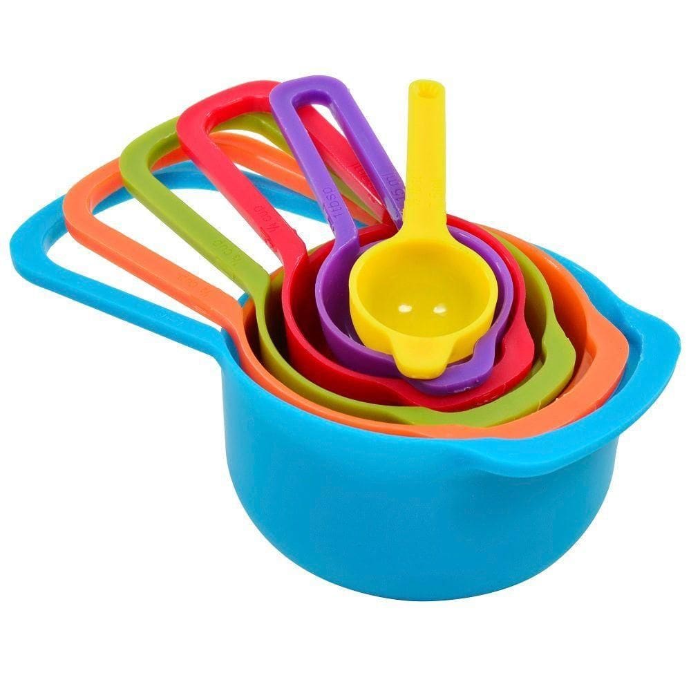 Colheres Medidoras Para Receitas Com 6 Unidades Plastica
