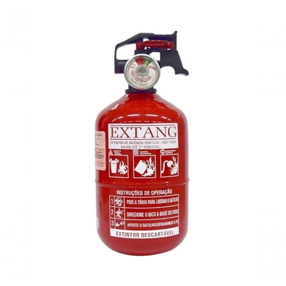 Extintor Abc Veicular 09kg Gordinho Validade 5 Anos
