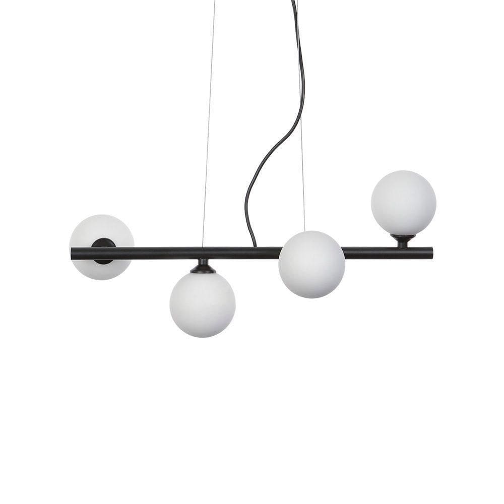 Lustre Pendente Taschibra Jabuticaba G9 Bivolt Preto