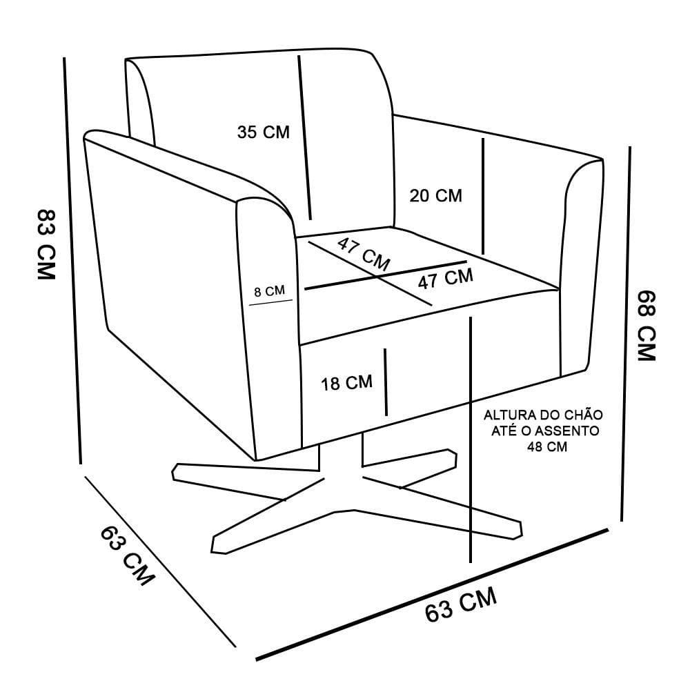 Kit 02 Poltronas Marisa Verde