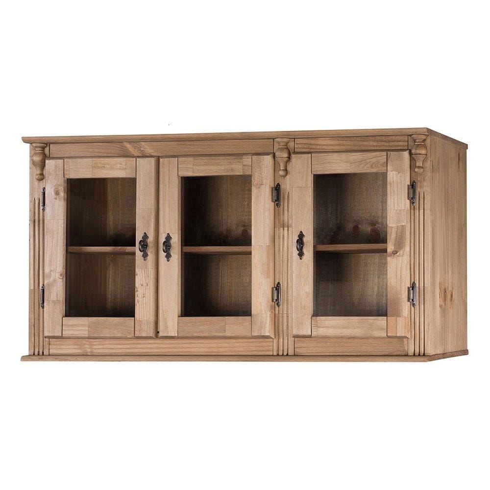Aéreo De Cozinha Antique Com Porta De Vidro Clara