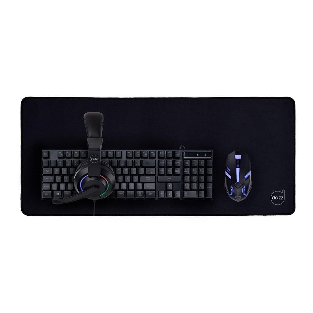 Kit Gamer Novacore 4 em 1, Headset, Teclado, Mouse, Mouse Pad, 62000176, MAXPRINT/DAZZ