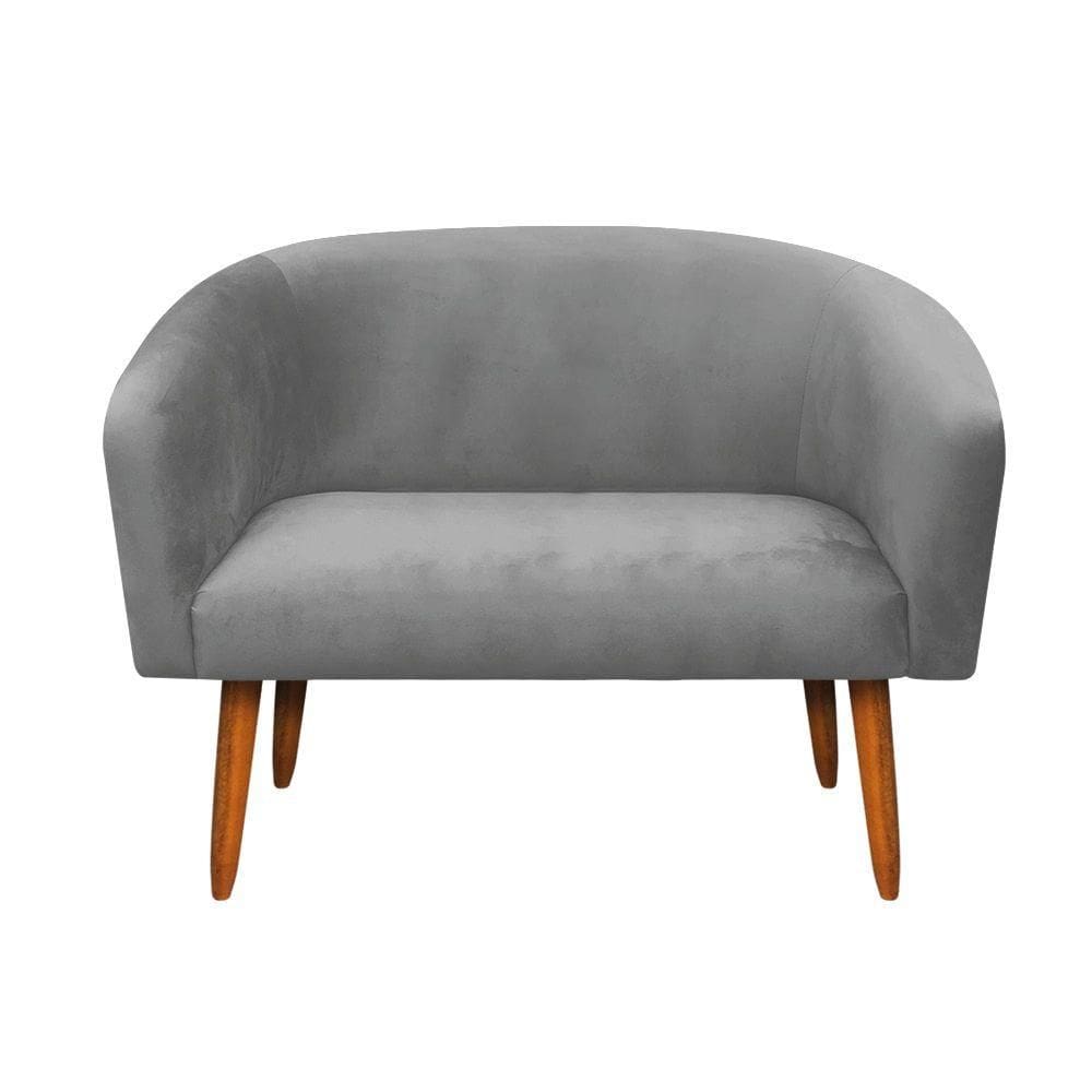 Namoradeira Stella Suede Grafite