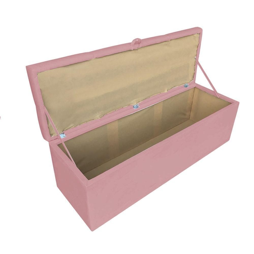 Kit Calçadeira e Painel Clean 140 Cm Suede Rose D´rossi