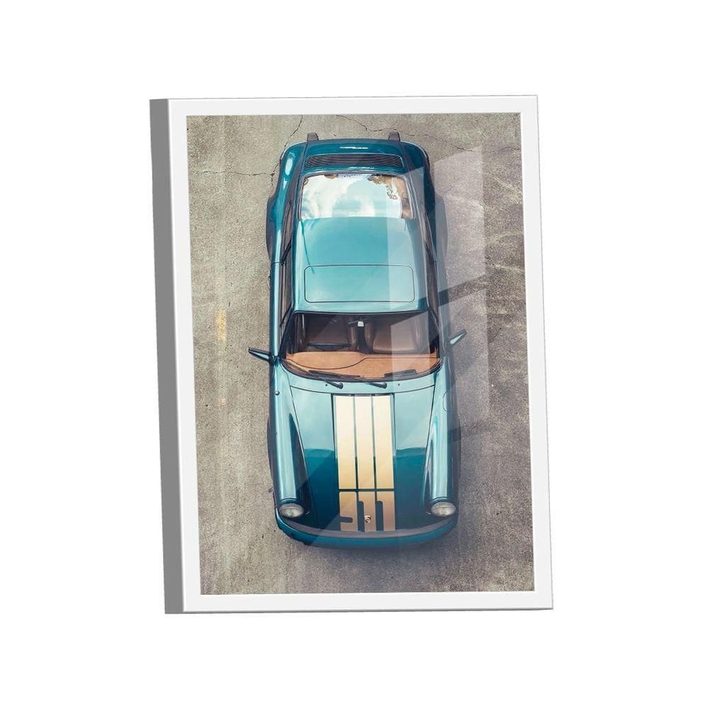 Quadro Porsche 911 Listras Br Artes