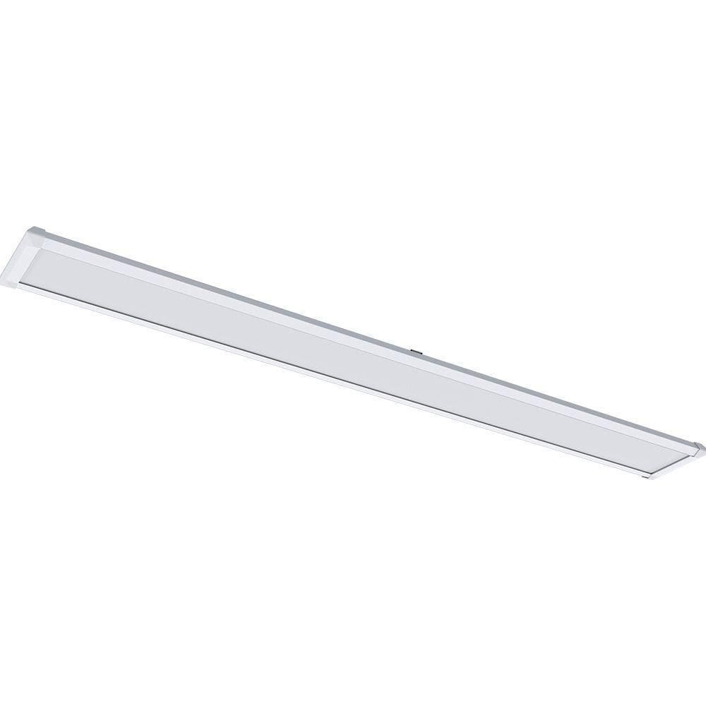 Luminária Led Taschibra Sobrepor 35w Tl Slim 20 Branca Bivolt 2700k Luz Quente