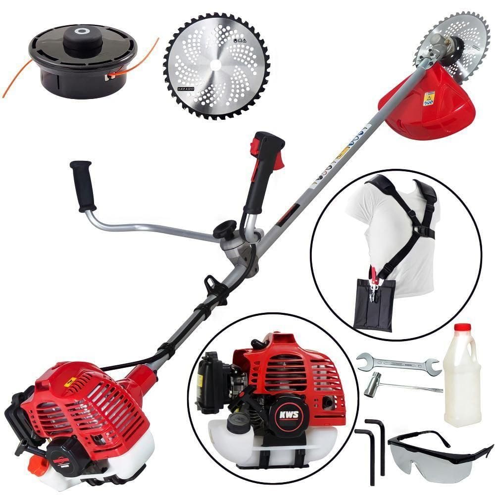 Roçadeira Kawashima Kw5200-l Gasolina 2t Lateral Com Guidão