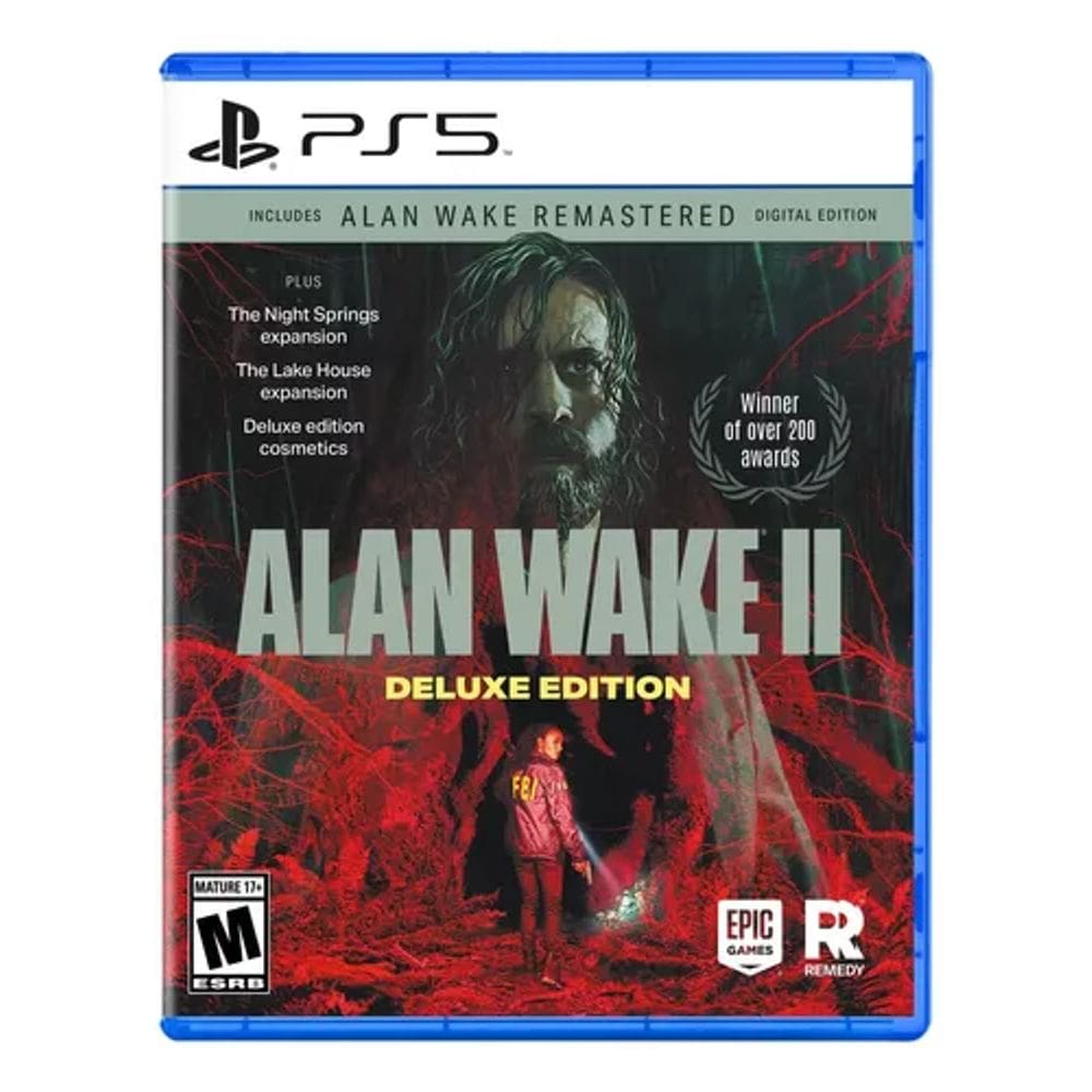 Alan Wake 2 Deluxe Edition Ps5 Lacrado