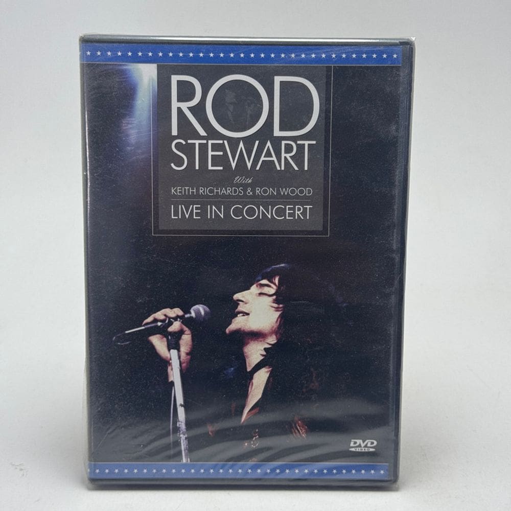 Dvd Rod Stewart - Keith Richards & Ron Wood Live