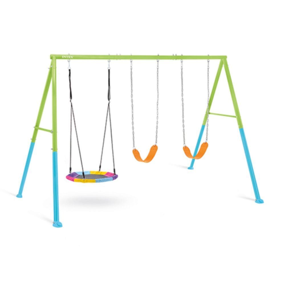 Balanço Infantil 3 Posições Intex Disco e Assento Colorido