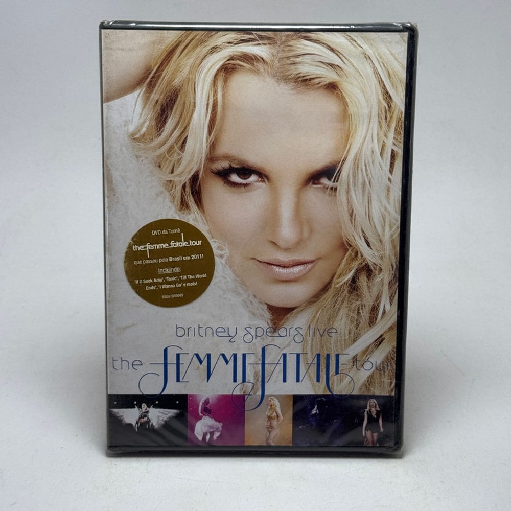 Dvd Britney Spears - Live The Femme Fatale Tour