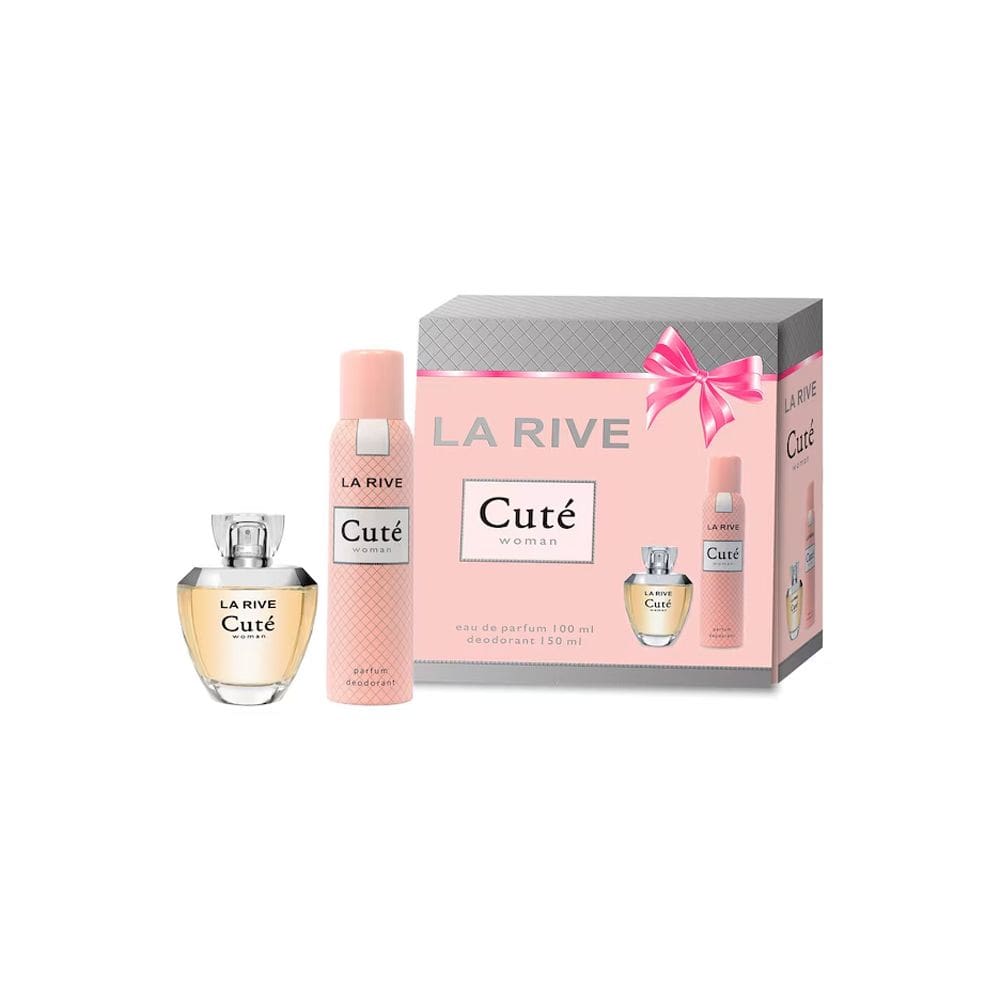 Kit Perfume Cuté La Rive EDT Feminino 100ml + Desodorante 150ml