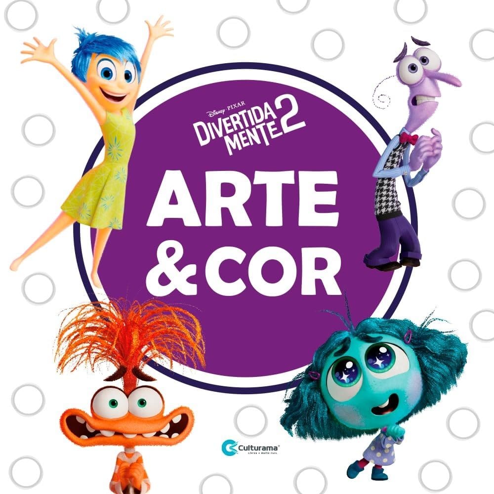 Livro de Colorir Arte & Cor Divertidamente 2 - Culturama
