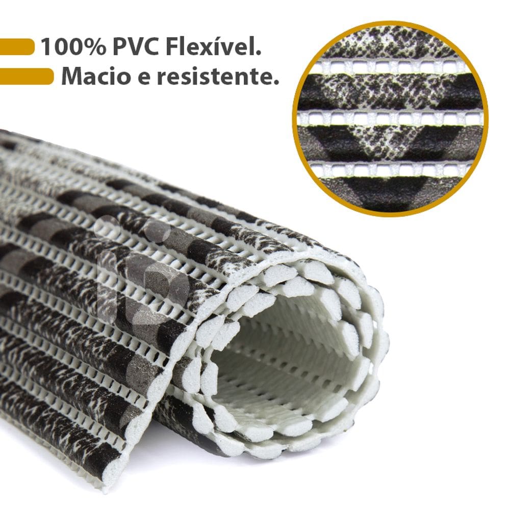 1 Tapete Escorredor De Louça Pia PVC Antimofo 43x33cm M107