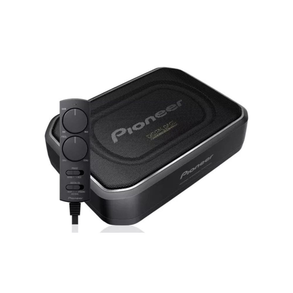 Subwoofer Slim Pioneer TS-WX140DA Ativo Compacto Cor Preto
