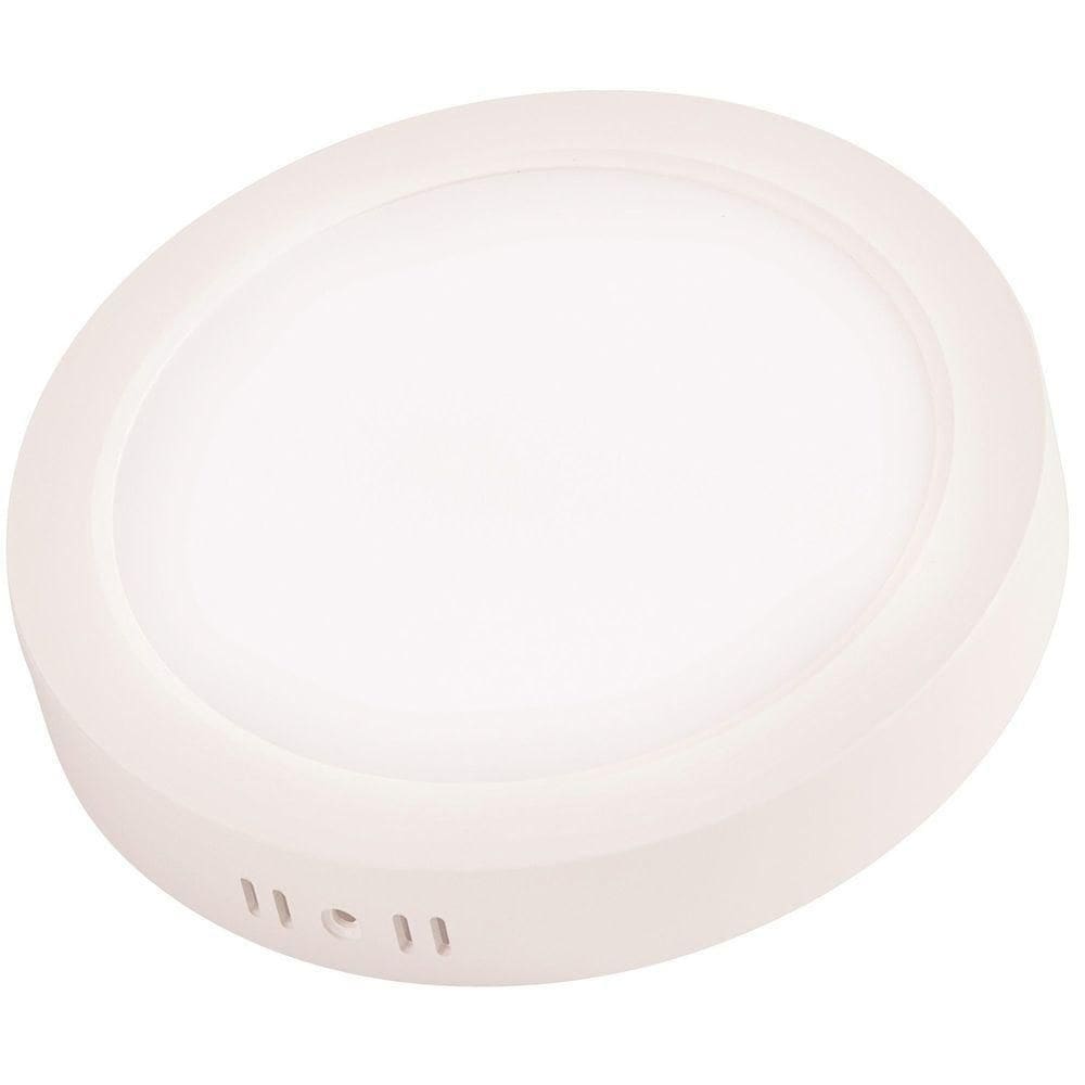 Plafon Led Tramontina Redondo De Sobrepor 1000 Lm 12 W Bivolt 4000 K Luz Neutra Tramontina