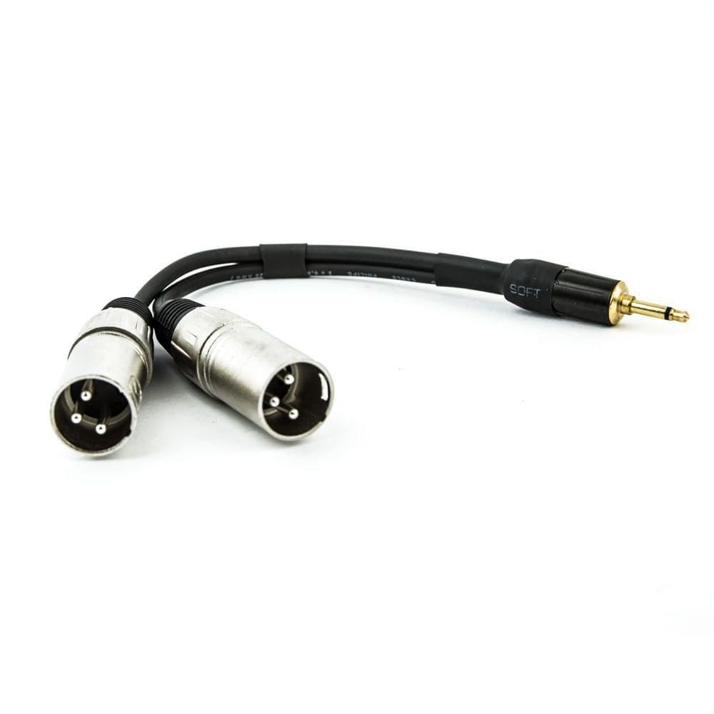 Cabo P2 Mono Para 2 Xlr Macho 1,5 Metro