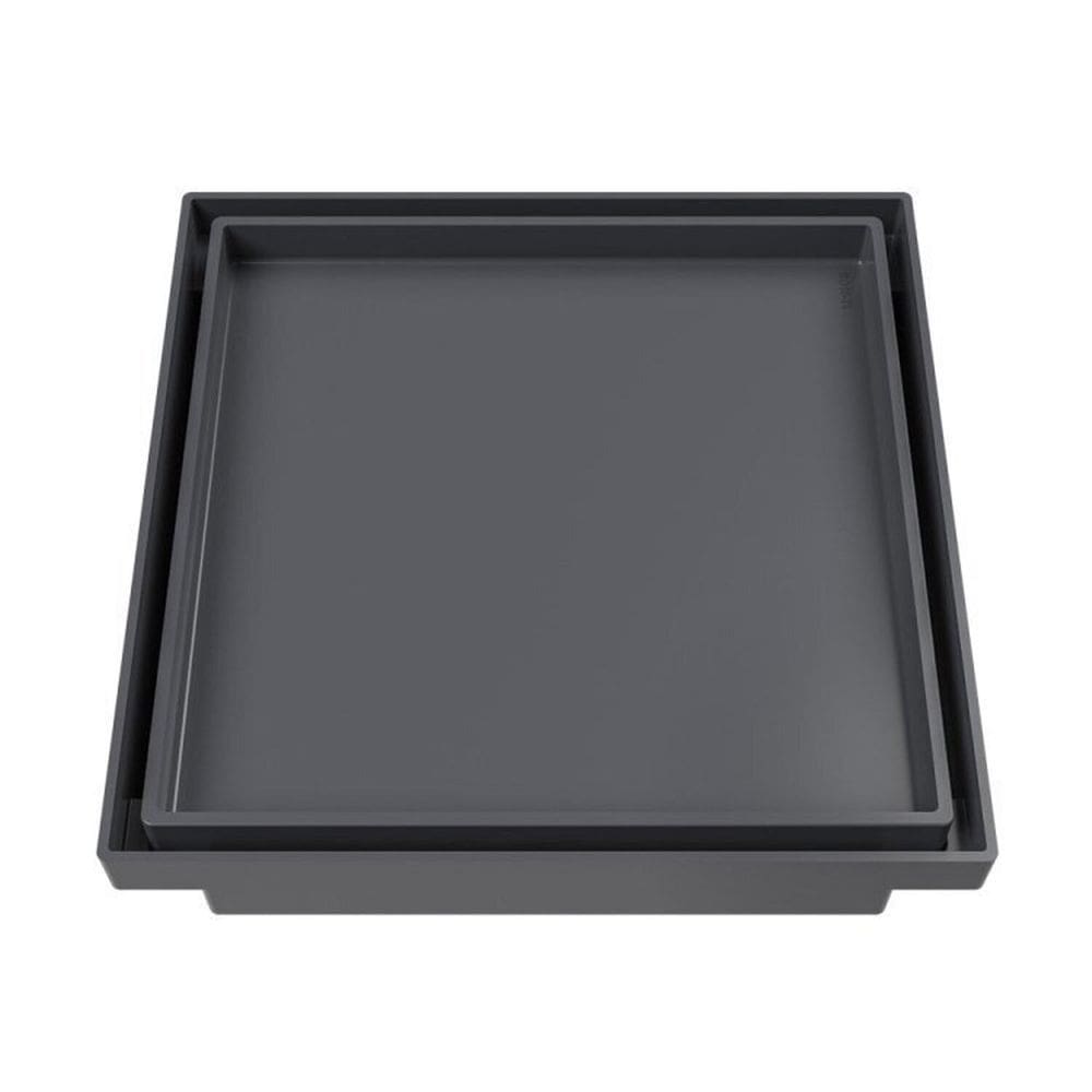 Kit 3 Ralo Oculto Quadrado 15x15cm Astra Preto