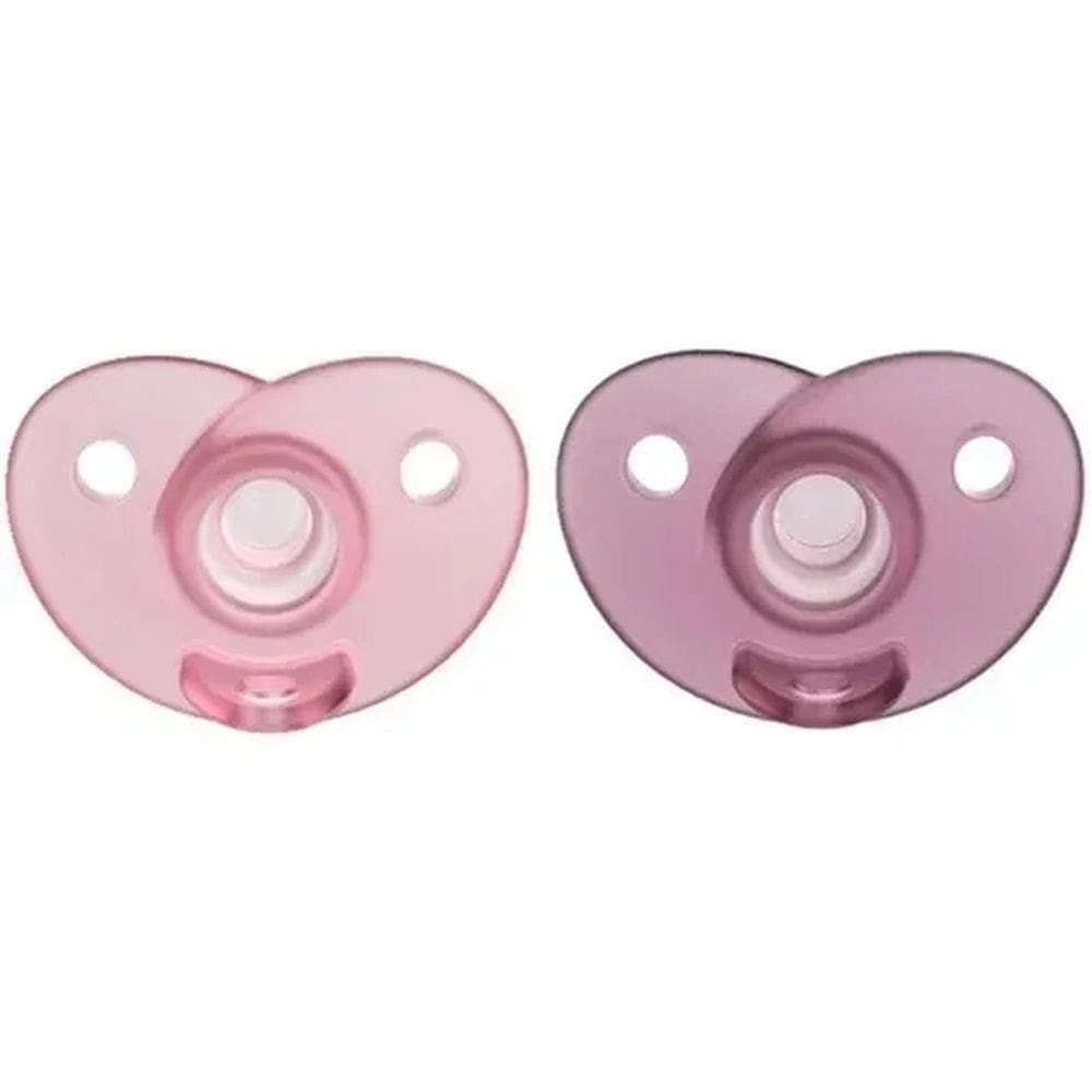 Chupeta Soothie Dupla Rosa 0 - 3M (Scf099/02) - Avent
