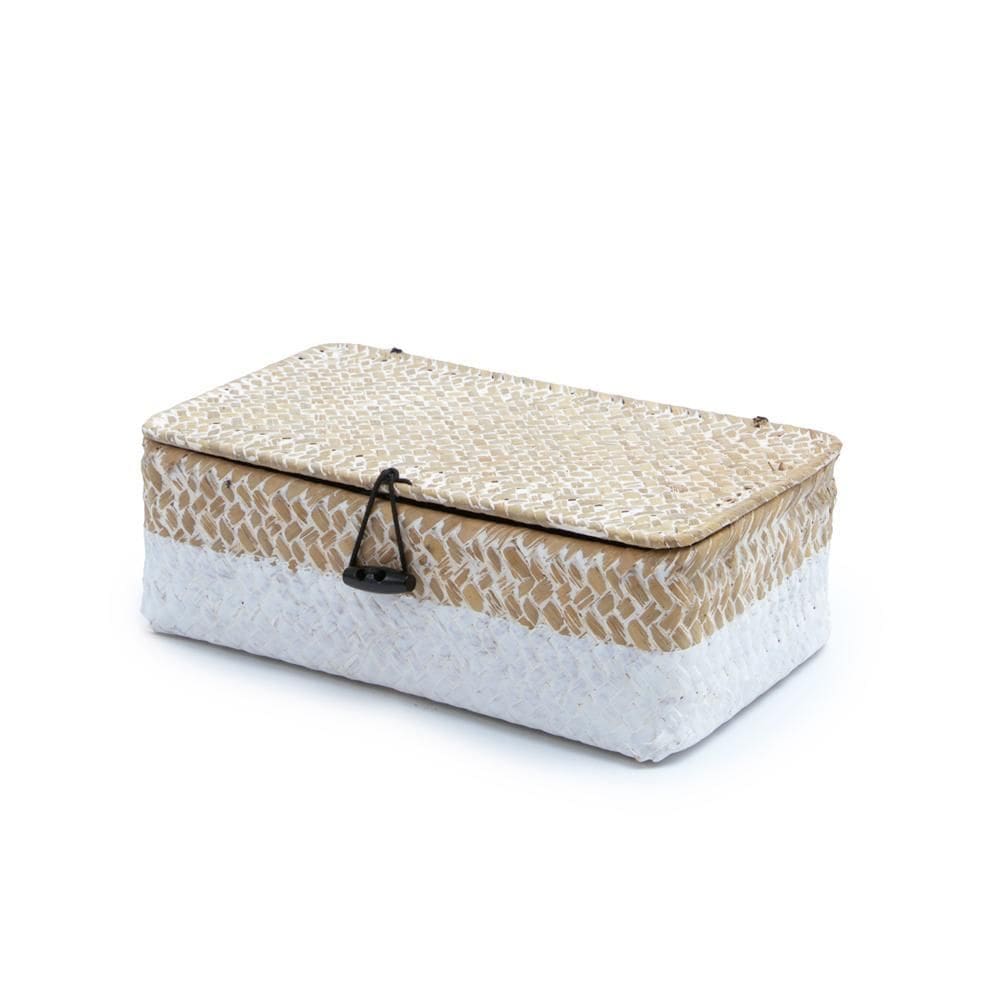 Caixa Organizadora De Seagrass 24Cm - Oikos
