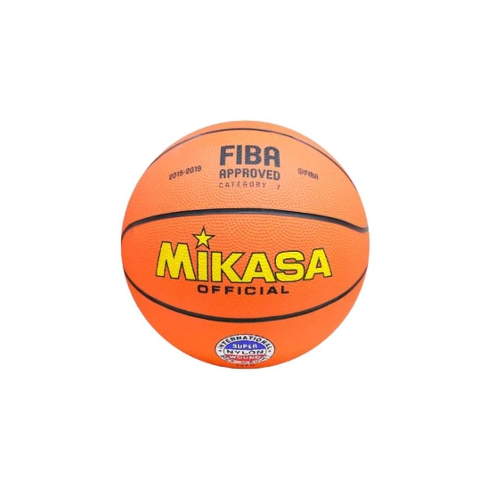Bola de Basquete Mikasa 1110 Laranja Padrão Oficial FIBA
