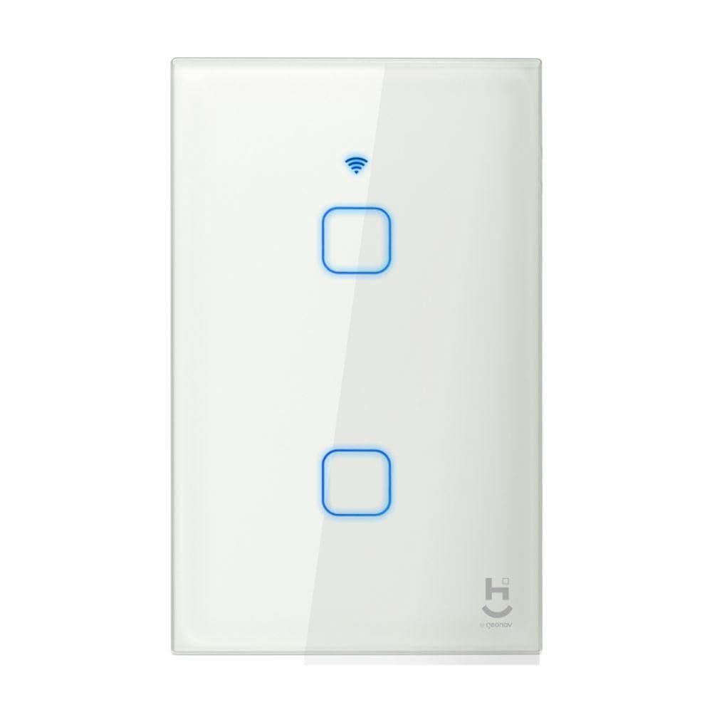 Interruptor Inteligente Touch Para Automação 2 Botões