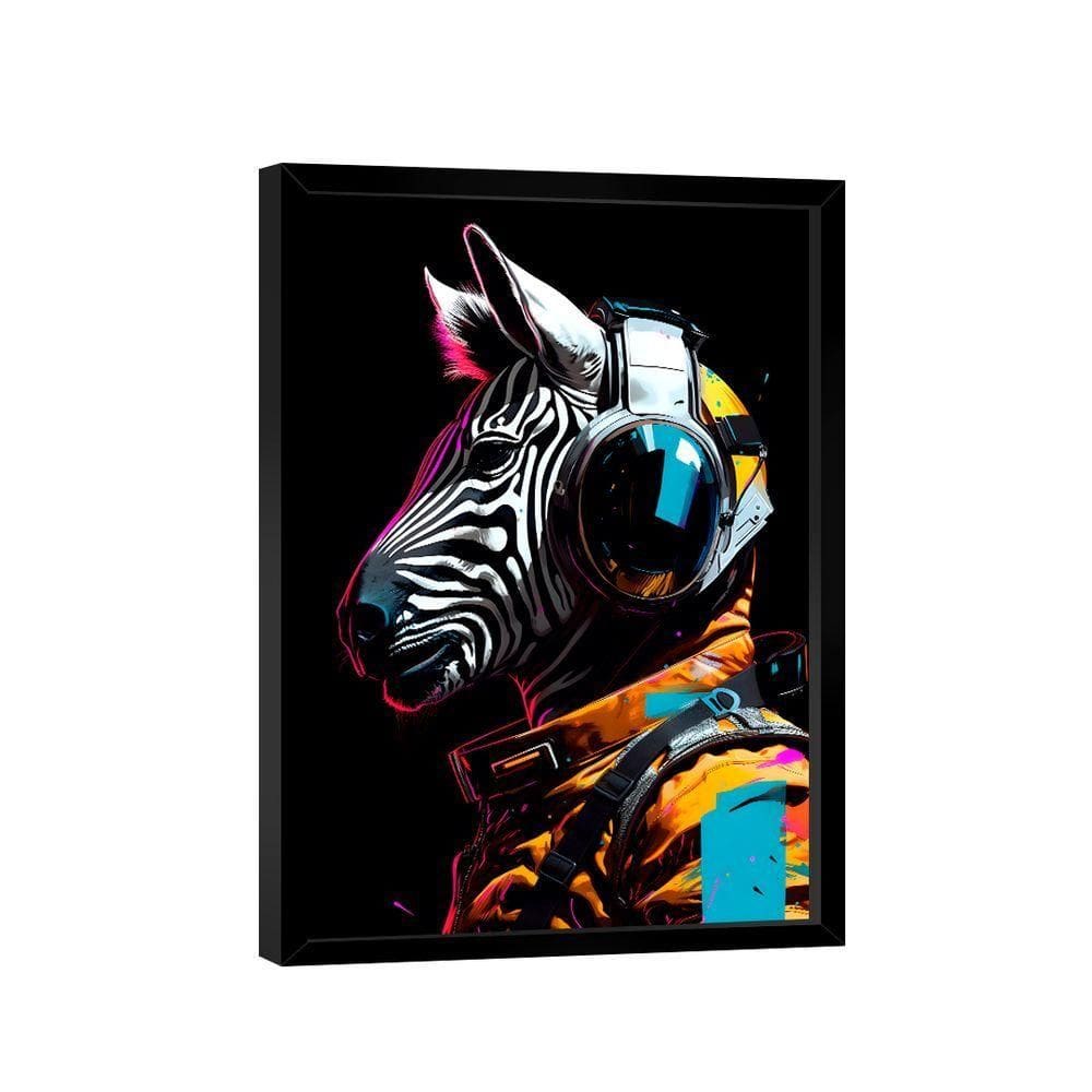 Quadro Zebra Colors Br Artes