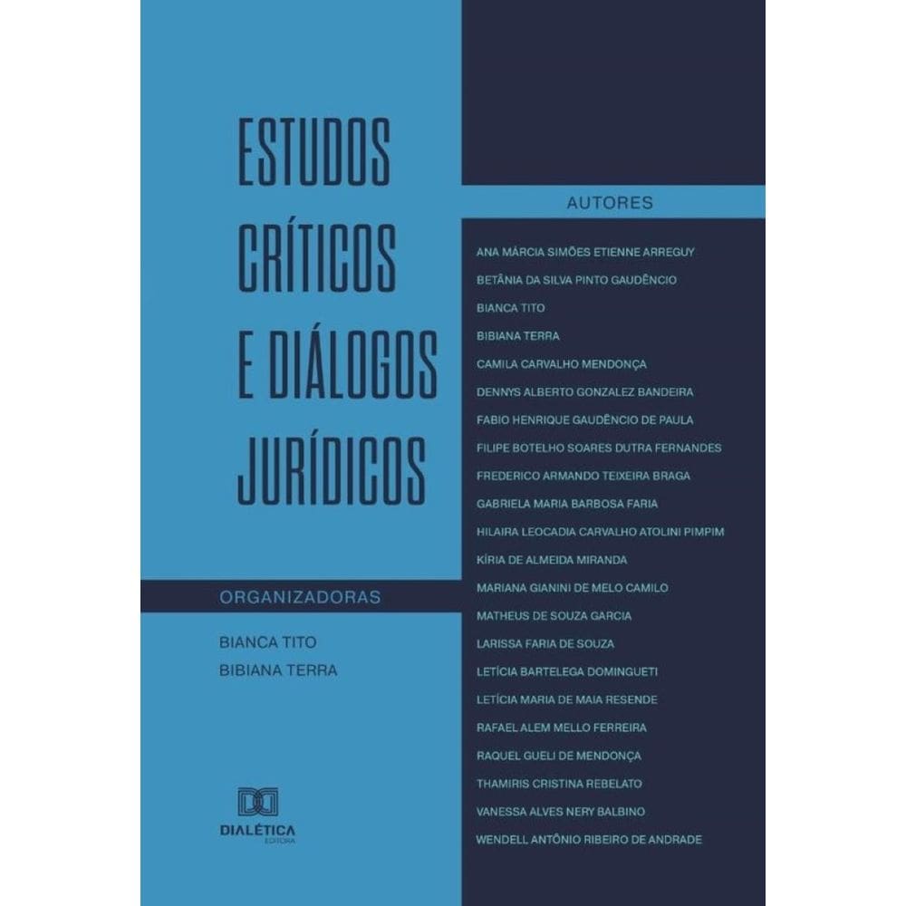 Estudos Críticos e Diálogos Jurídicos-Português