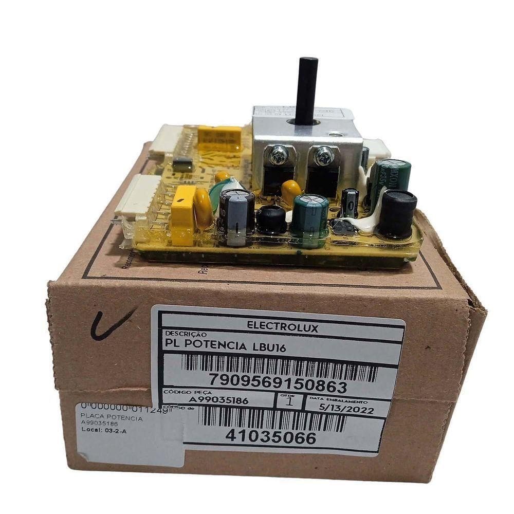 Placa De Potência Lavadora Electrolux A99035186 - Lbu16