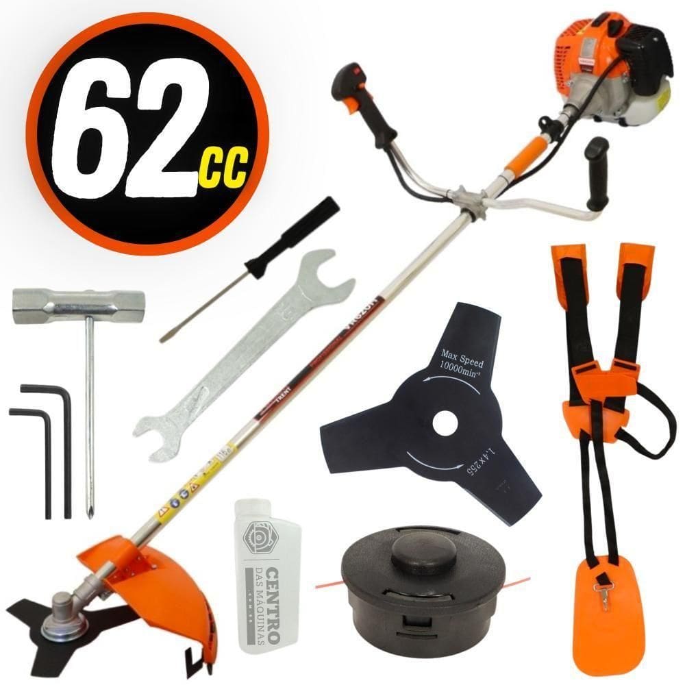 Roçadeira Profissional Lateral Vulcan Vr620h 2 Tempos 62cc