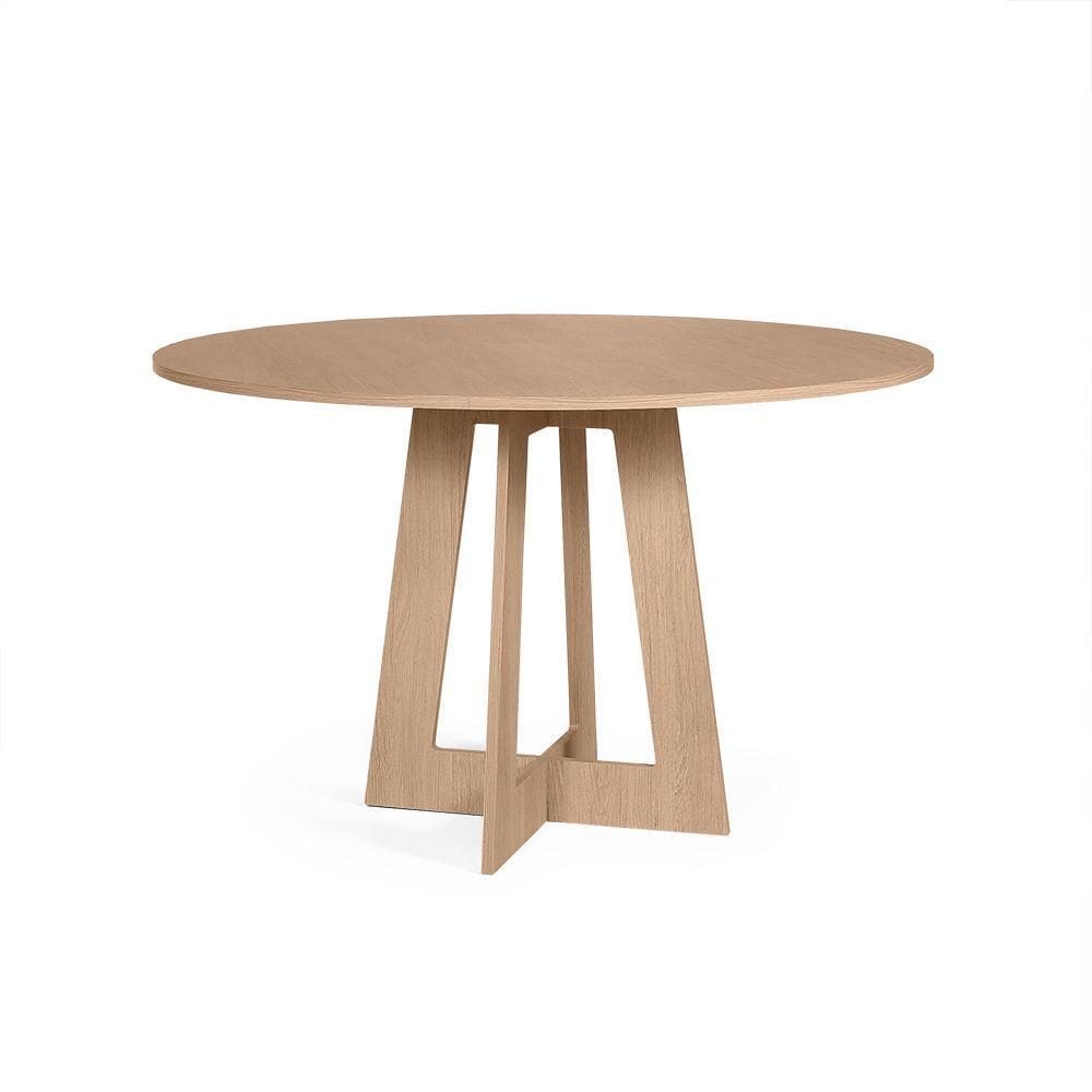 Mesa De Jantar Redonda 4 Lugares 90cm Montreal Jade - Straub Web