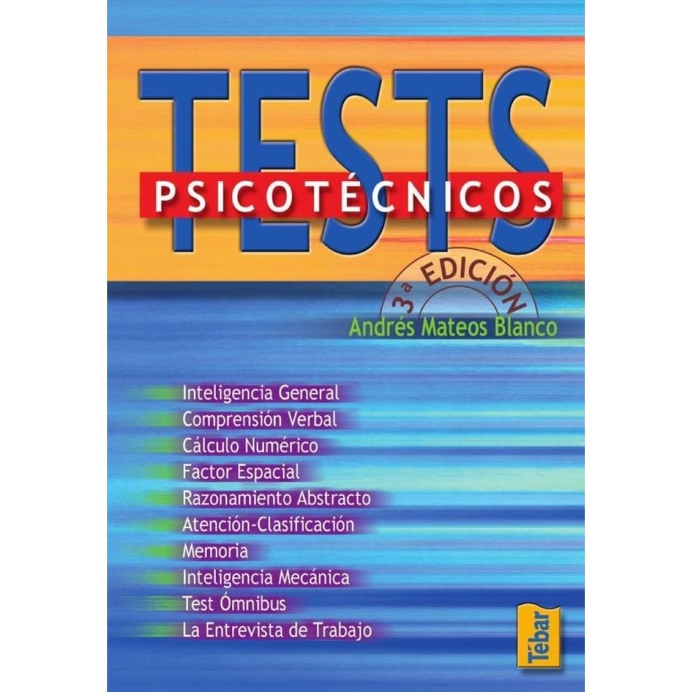 Tests psicotécnicos - Espanhol