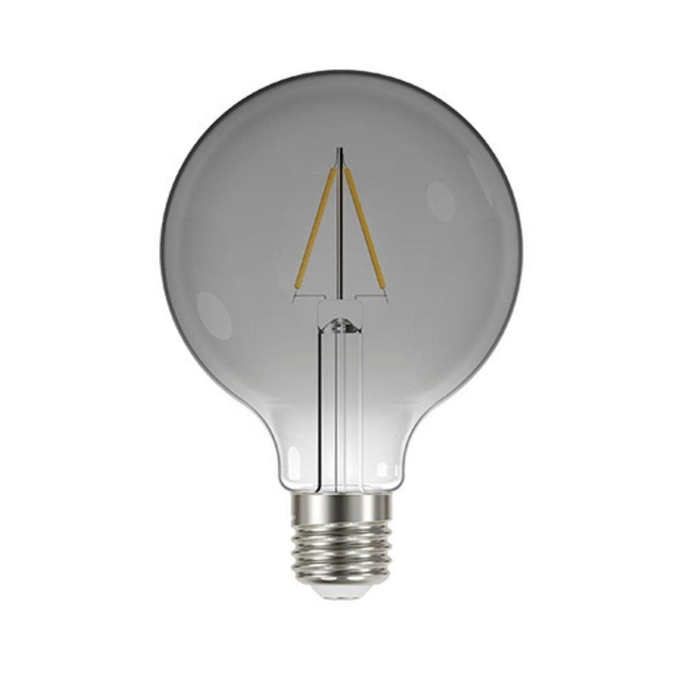 Lâmpada Led Filamento G95 Taschibra E27 Fumê Bivolt