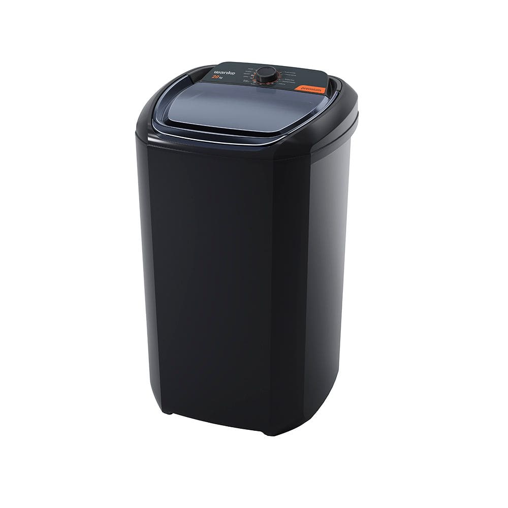 Tanquinho Wanke 20 Kg Premium LWBE201T3 10 Programas Preto 110V