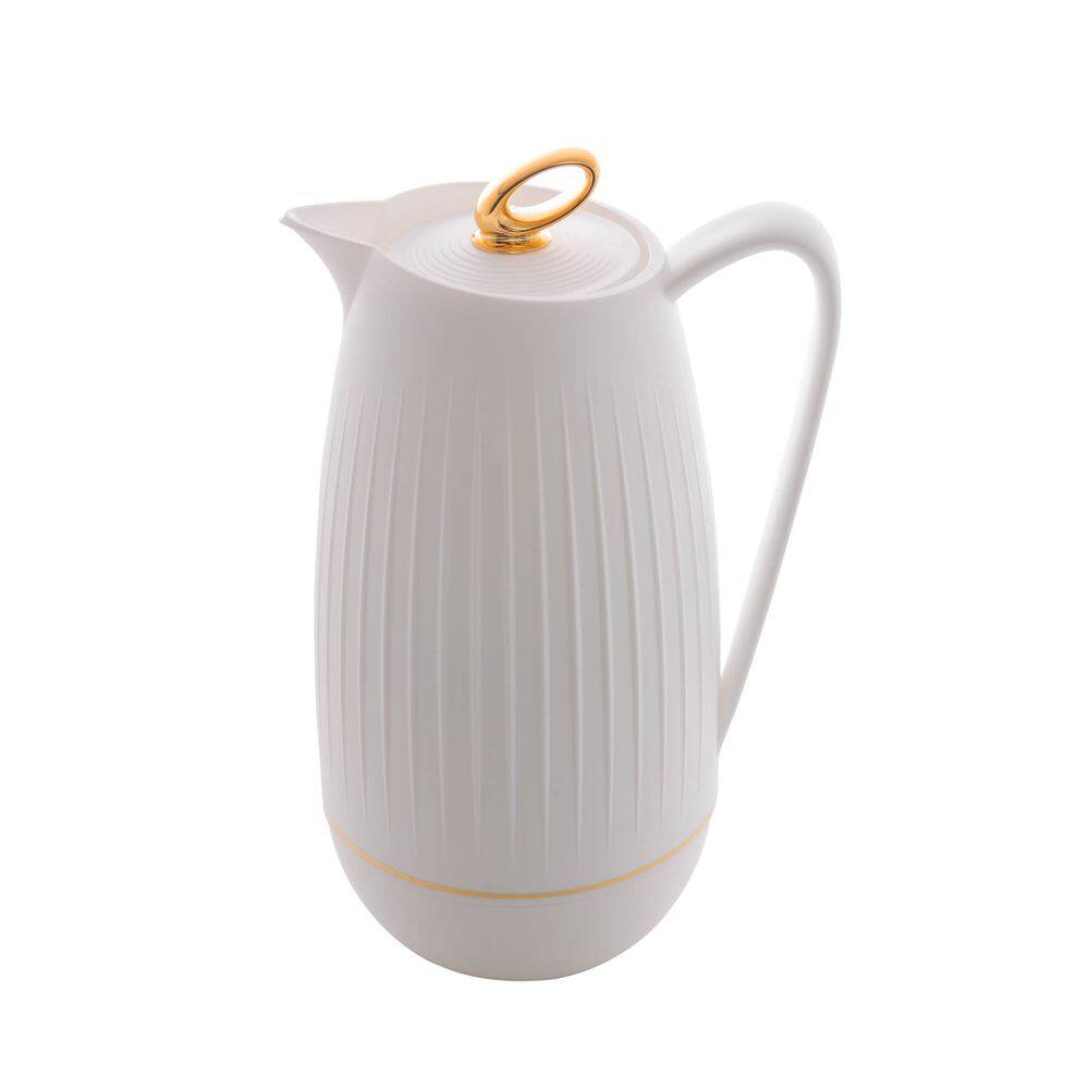Garrafa Térmica de Plástico Balloon Branca 1L - Lyor