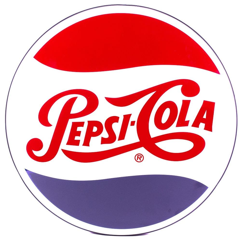 Luminoso de Parede Pepsi Cola Refrigerante Retrô Vintage Bar, Garagem, Churrasqueira, Espaço Gourmet