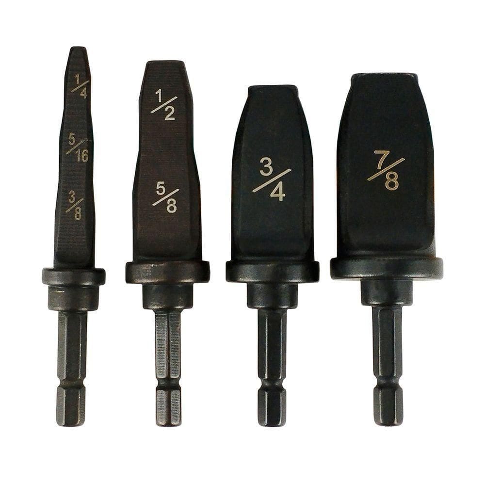 Broca Alargadora Expansão Hiatsu Ct-900s-a De Tubo De Cobre E Alumínio Com 4 Peças único