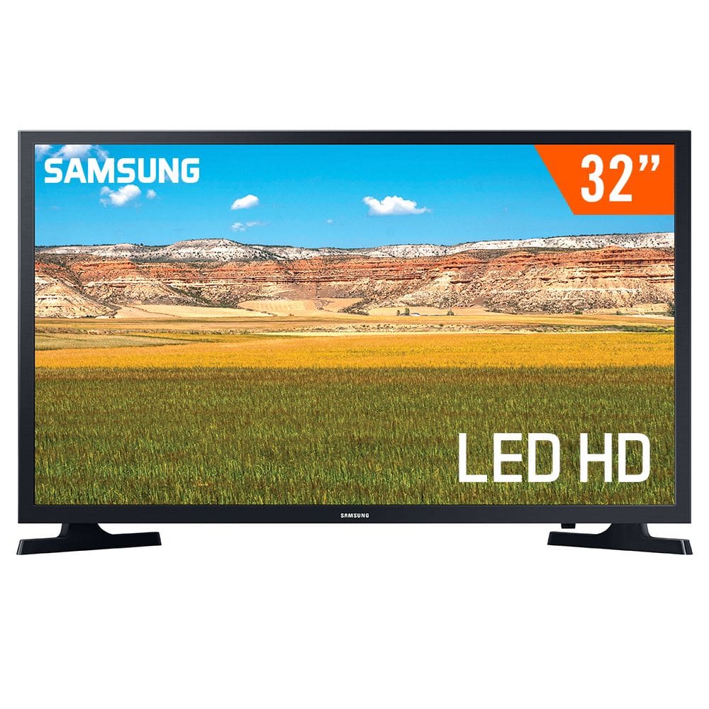 Smart TV LED 32” HD Samsung LS32BETBLGGXZD 2 HDMI 1 USB Wifi