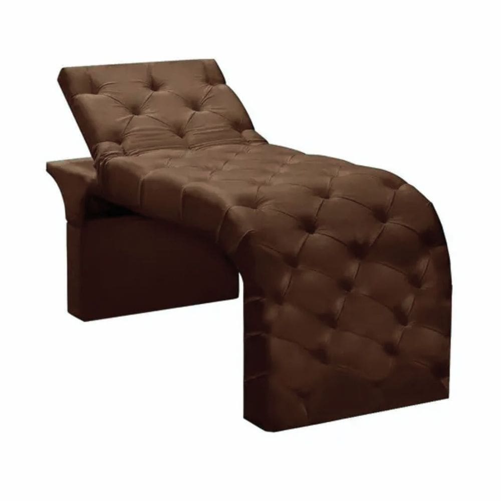Maca Estofada Estética Cílios Regulável Spa Suede Larissa