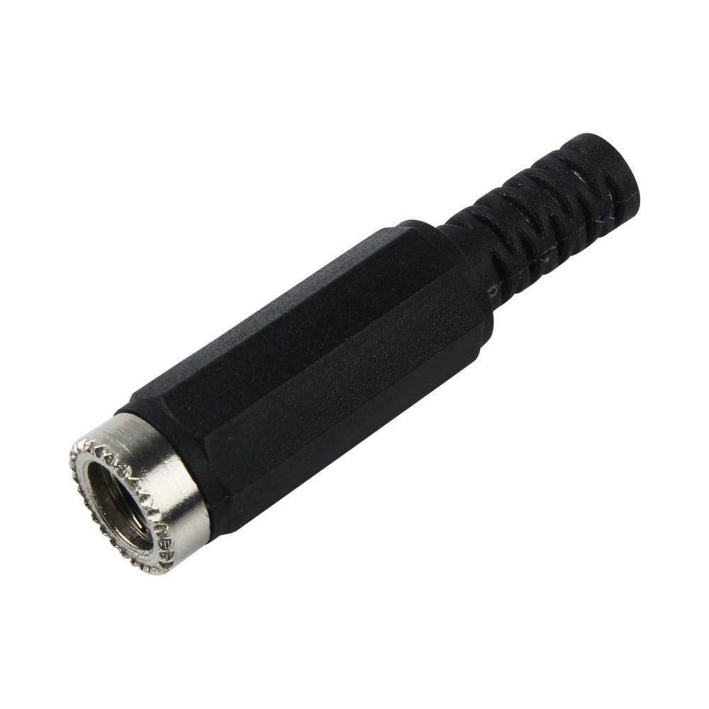 Kit 10 Jack J-4 Plástico 2.5mm c/ Rabicho - Conectores