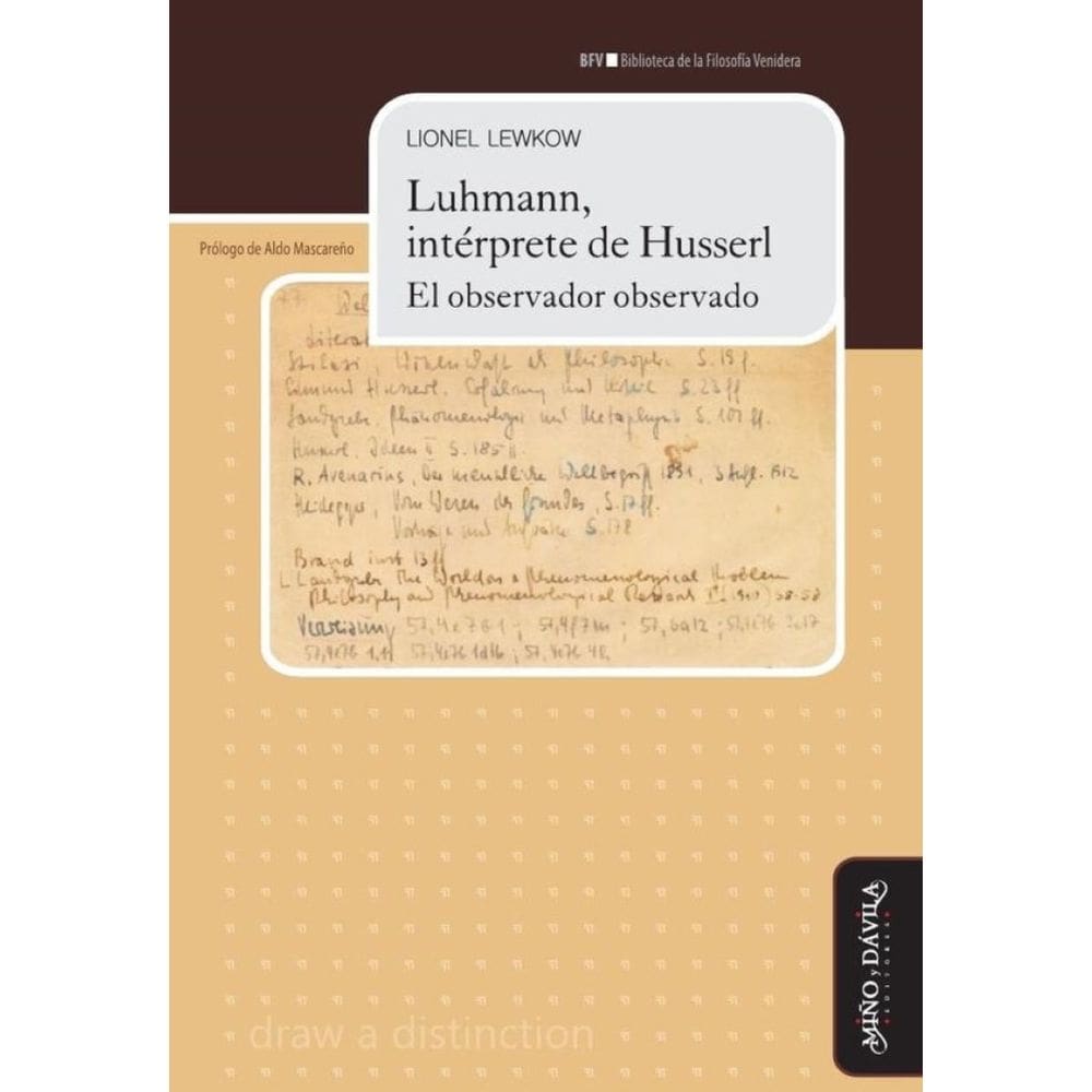 Luhmann, intérprete de Husserl - Espanhol