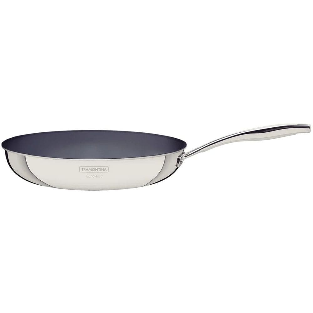 Frigideira Cerâmica Grafite Aço Inox 30cm Tramontina 62155306 Corpo Triplo Indução 3,4L