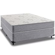 Cama Box Casal + Colchão Espuma Ortopédico D33 Piemonte 138x188x63cm - Maestro Colchões
