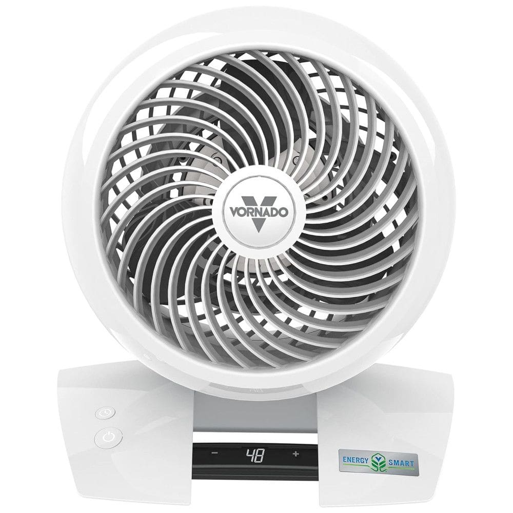Ventilador de Mesa com Controle de Velocidade Variável e Controle Remoto, 110V 33W, VORNADO CR1 0240 43, Branco