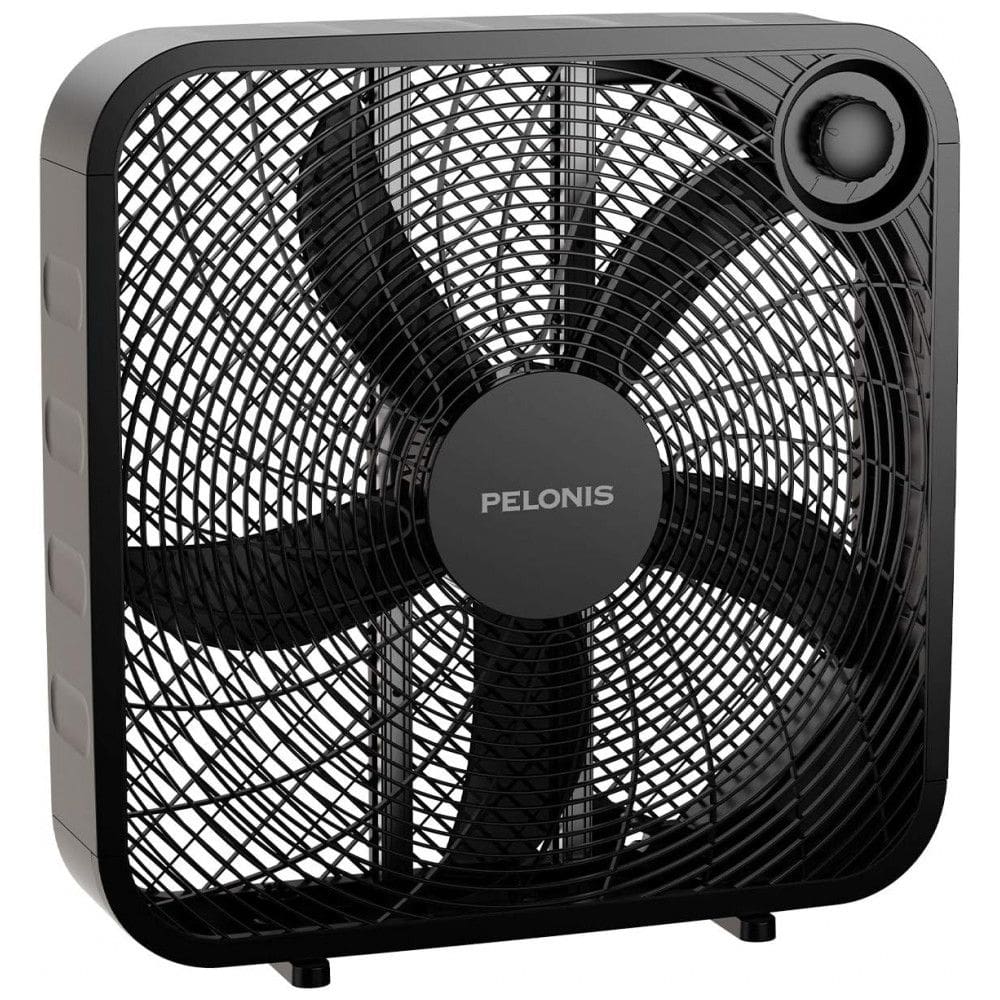 Ventilador de Caixa com 3 Velocidades, Silencioso, 55W, 110V, PELONIS PFB50A2ABB V, Preto