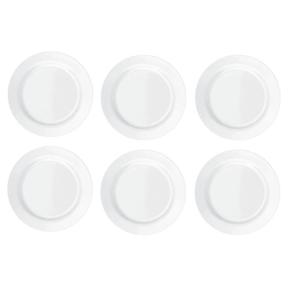 Pratos Rasos Duralex Opaline Menu 24cm 12 Unidades - Nadir 5743