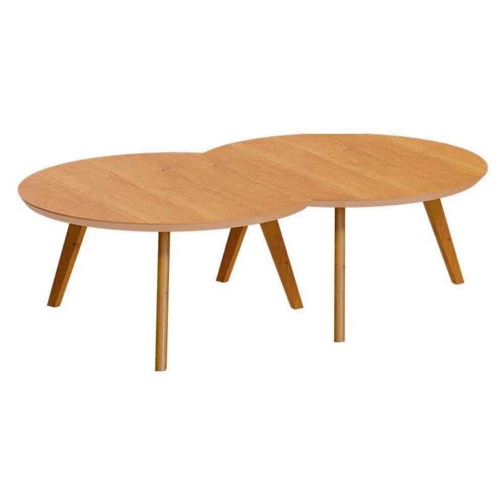 Kit Mesa De Centro Luna Nature - Imcal