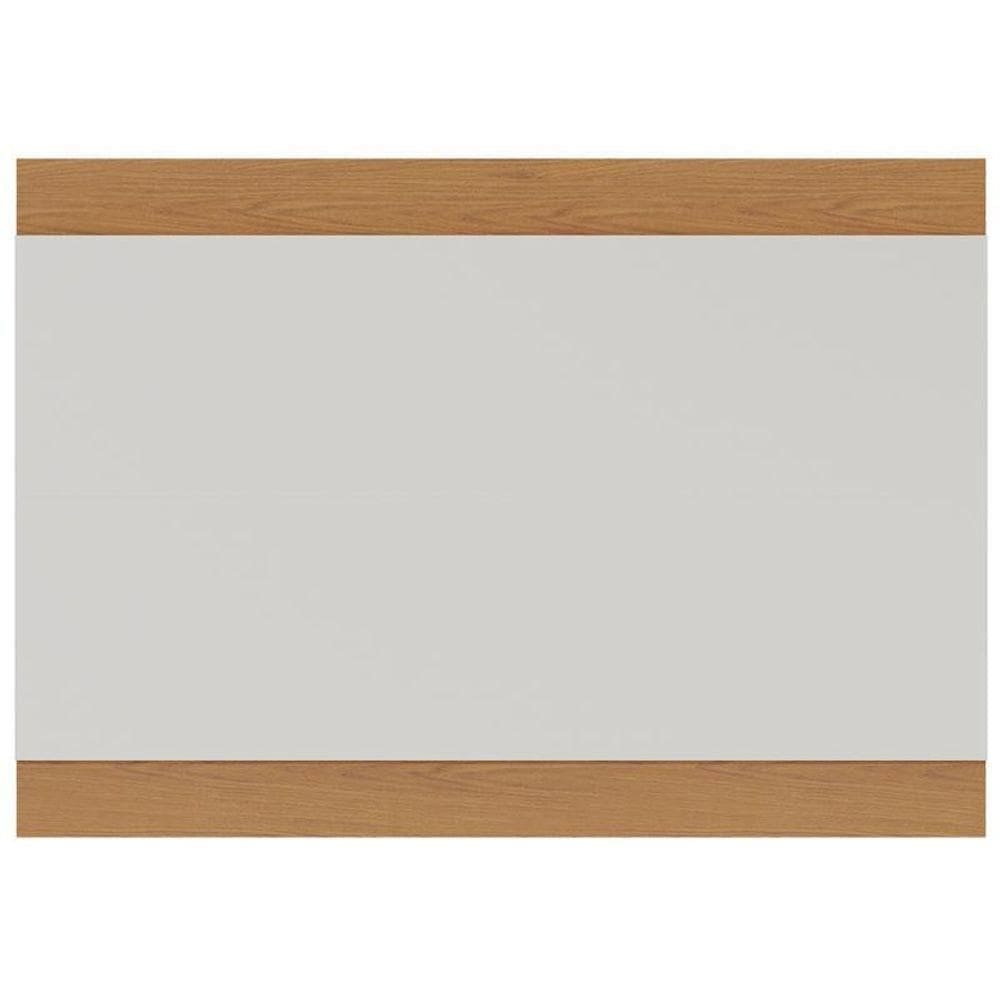 Painel Para Tv Suspenso Nilo Off White Matte Freijó - Colibri